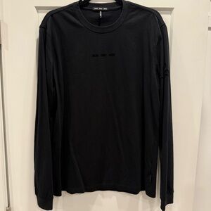 Sun Day Red - Black L/S Tee - Men’s Medium